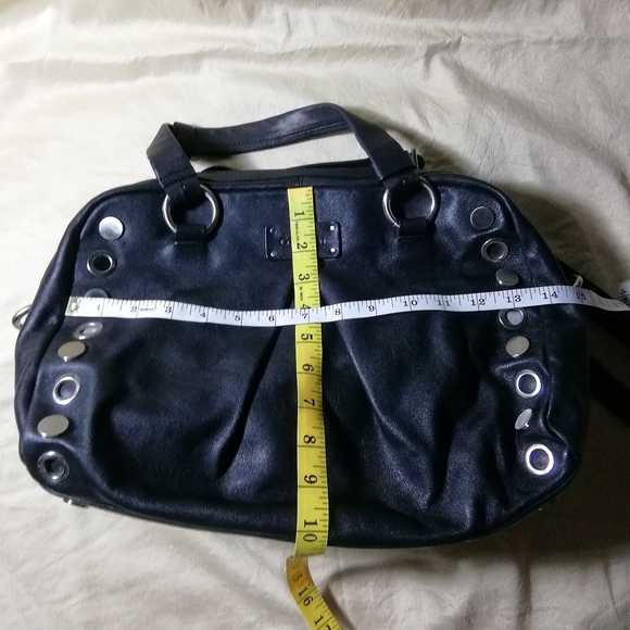 Calvin Klein black leather satchel handbag - Picture 10 of 10